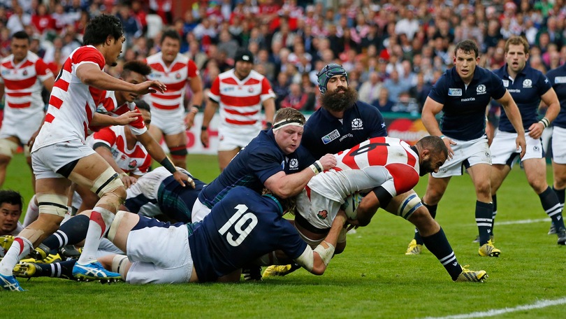 Mondiali rugby 2015, Giappone travolto dalla Scozia Mondiali rugby 2015, Giappone travolto dalla Scozia
