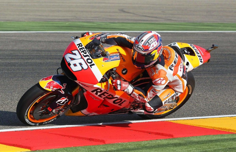 MotoGp Aragon, Pedrosa svetta nelle ultime libere MotoGp Aragon, Pedrosa svetta nelle ultime libere