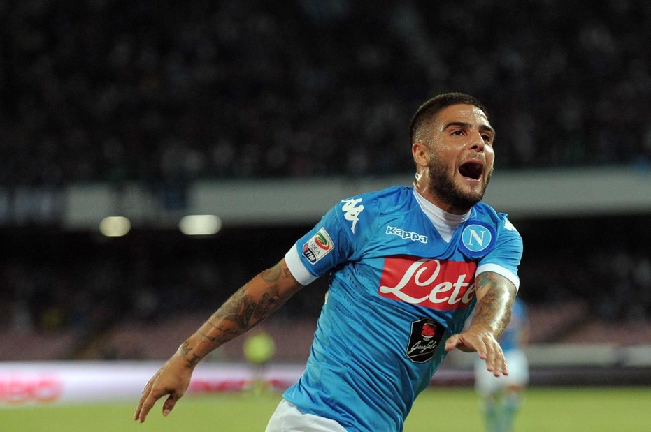 Napoli, Insigne lavora insieme ai compagni Napoli, Insigne lavora insieme ai compagni