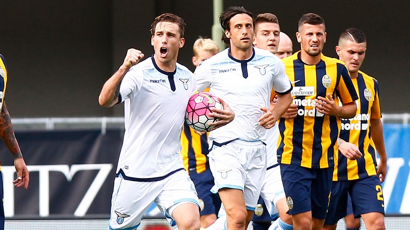 Verona-Lazio 1-2, biancocelesti vincono con Biglia e Parolo