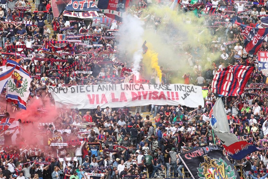 Momenti di tensione dopo Bologna-Udinese Momenti di tensione dopo Bologna-Udinese