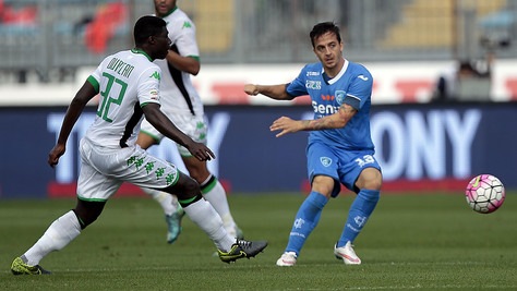 Empoli-Sassuolo 1-0: ci pensa Maccarone. Si ferma Berardi