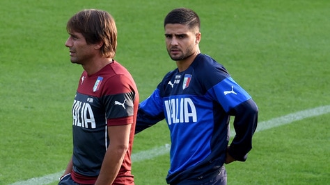 Italia, Insigne torna a casa