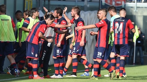 Crotone show, tre gol al Livorno
