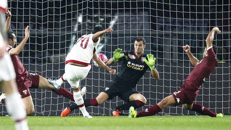 Bacca-Baselli, Torino-Milan finisce 1-1