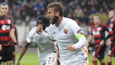 Roma, De Rossi a rischio per Firenze