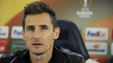 Lazio, Klose: «Futuro? Decido dopo Natale. Mi piacerebbe allenare»