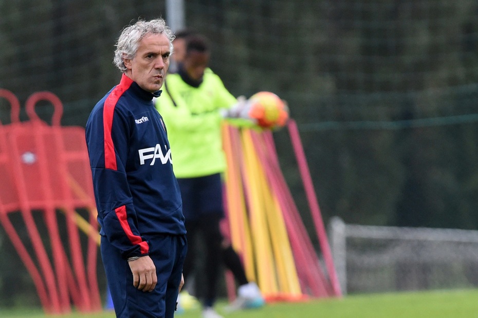 Bologna, per Donadoni il primo allenamento