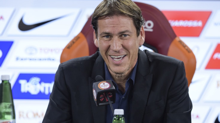 Garcia: «Tanti gol un bene. Ora tocca a Dzeko»