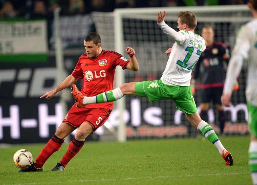 Bayern Leverkusen ko 2-1 contro il Wolfsburg
