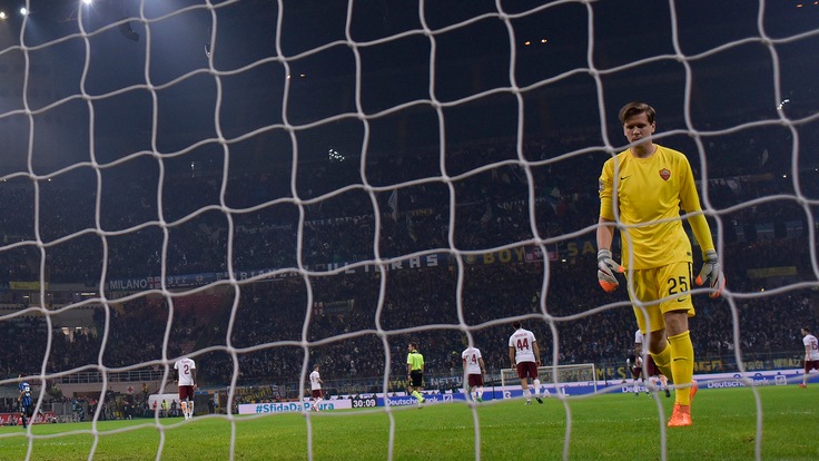 Roma, Szczesny che cosa ti succede?