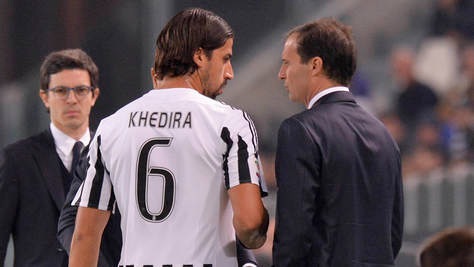 Juventus, sollievo Khedira: nessuna lesione