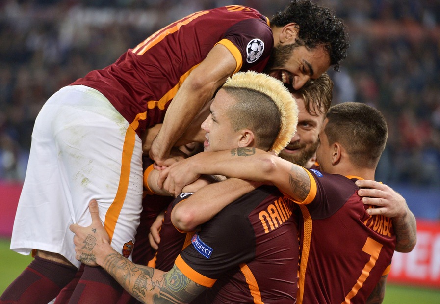 Champions, Roma agli ottavi a 1,30