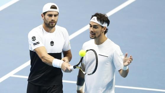 Tennis, Atp Finals: Fognini-Bolelli salutano con una vittoria