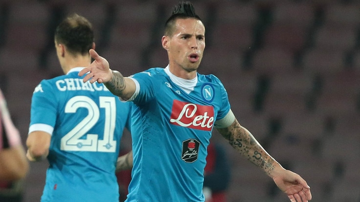 Napoli, Hamsik esalta Reina: «È magico»