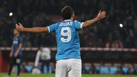 Napoli, Higuain media gol da scudetto