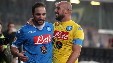 Napoli, Higuain: «Lo scudetto? È lecito sognare»