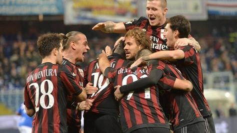 Coppa Italia, Sampdoria-Milan 0-2