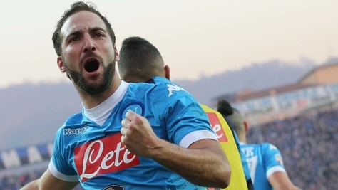 Napoli, Higuain: il più forte centravanti del mondo