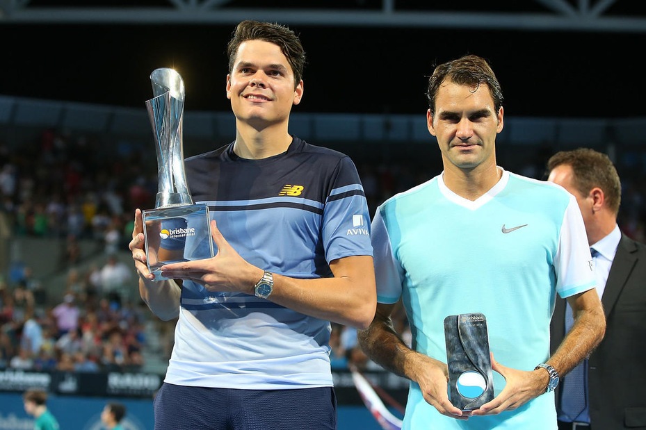 Tennis Atp Brisbane, rivincita Raonic: Federer ko in finale