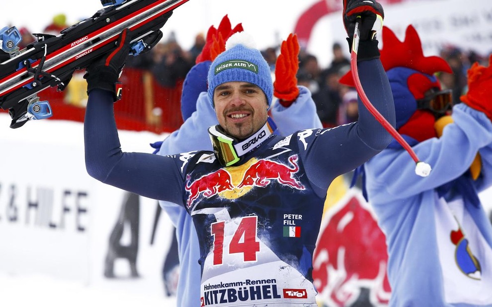 Sci Kitzbuehel, impresa azzurra: trionfa Fill