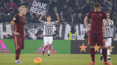 Juventus-Roma 1-0: decide Dybala