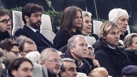 Andrea Agnelli e Deniz: la loro prima volta allo Stadium
