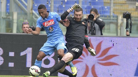 Napoli, De Guzman prosegue il recupero Napoli, De Guzman prosegue il recupero