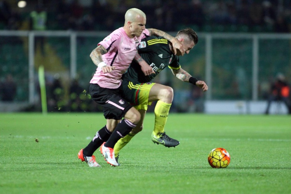 Serie A Palermo, per Struna affaticamento muscolare
