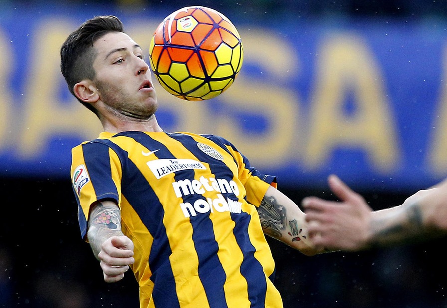 Serie A Verona, Marrone ferito alla fronte