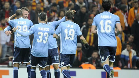 Europa League, Galatasaray-Lazio 1-1: Milinkovic, gol pesantissimo