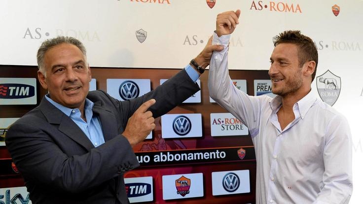 Roma, Pallotta a Totti: «Cosa intendi per mancanza di rispetto?»