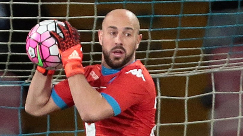 Napoli, Reina: «Lo scudetto? Ci crediamo, lotteremo»