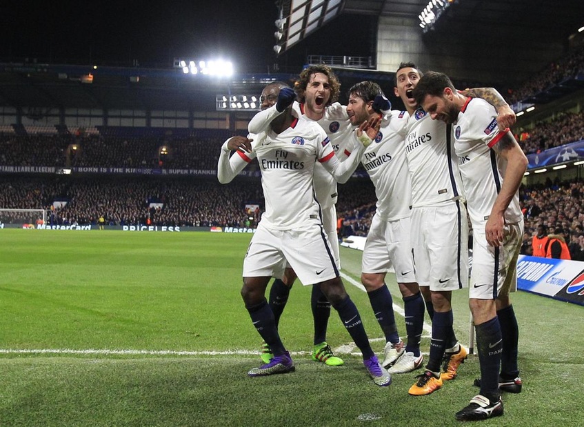 Champions, Psg in semifinale a 1,57