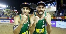 Beach Volley: Lupo-Nicolai volano in finale a Vitoria