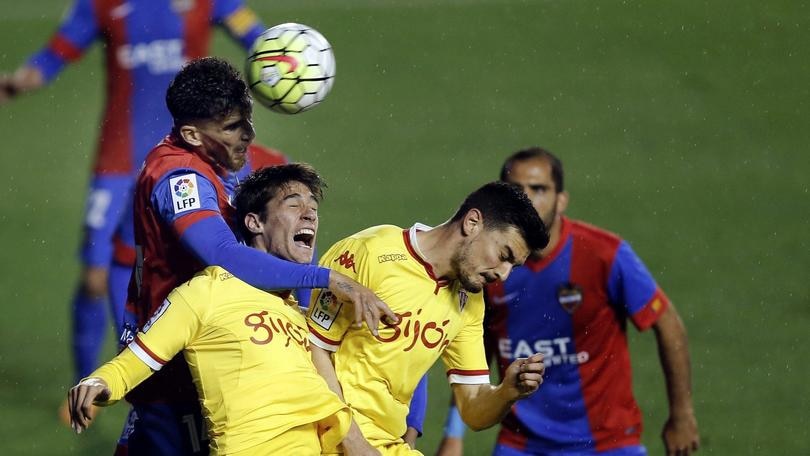 Liga: Levante-Sporting Gijon 0-0, Rossi deludente