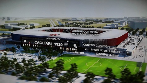 Cagliari, via libera al nuovo stadio