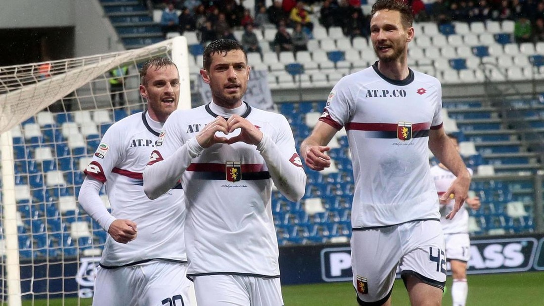 Serie A, Sassuolo-Genoa 0-1. Decisivo Dzemail Serie A, Sassuolo-Genoa 0-1. Decisivo Dzemail