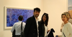 Buffon e la D'Amico a Mia Photo Fair