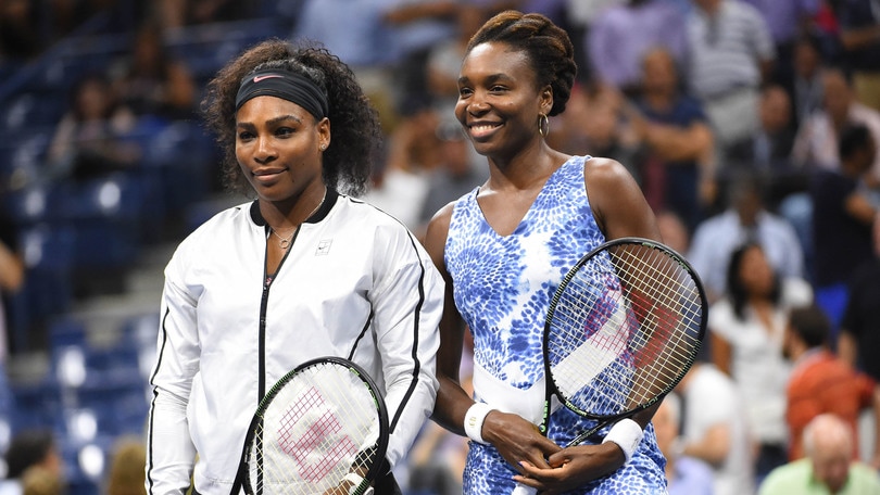 Tennis Internazionali, le Williams sisters sbarcano a Roma