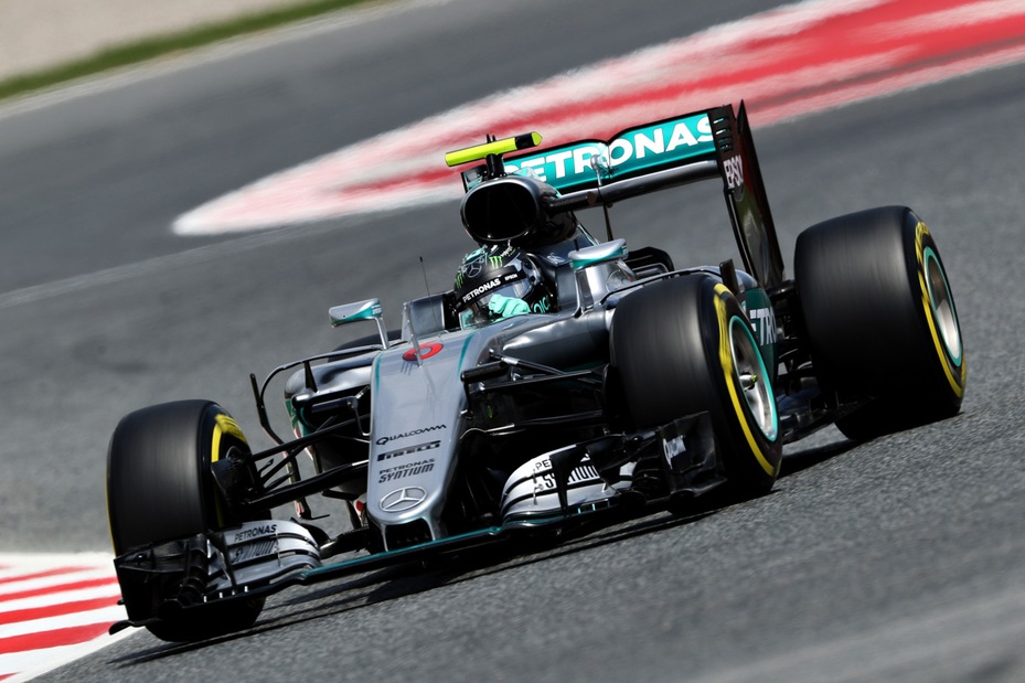 F1 Spagna: Rosberg avanti nelle seconde libere