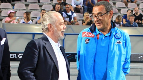 Summit De Laurentiis-Sarri per un Napoli da Champions