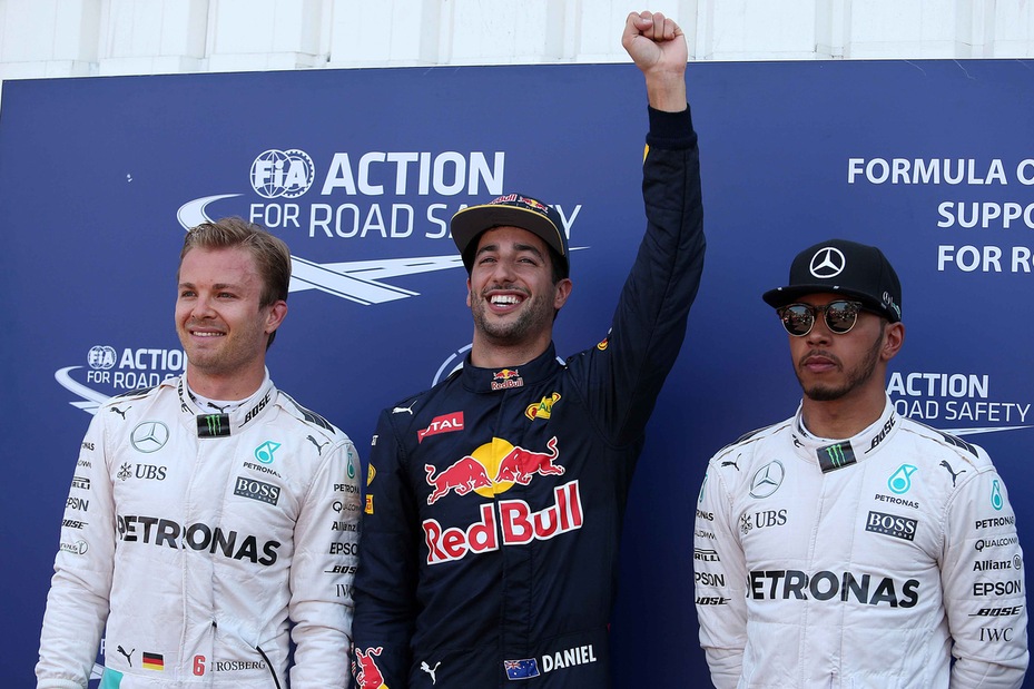 F1 Gp Monaco, Rosberg: «Ricciardo, pole meritata»