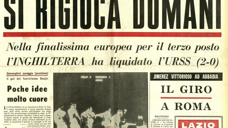 Verso gli Europei: il 1968 sembra stregato Verso gli Europei: il 1968 sembra stregato