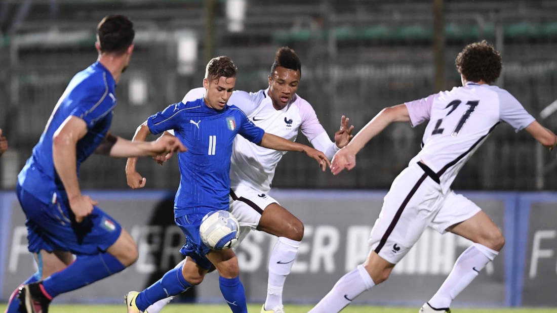 Italia-Francia Under 21 0-1. Segna Cornet, palo di Grassi