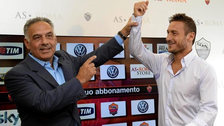 Calciomercato Roma, Pallotta-Totti: ora l'annuncio