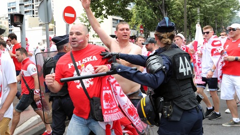  Ucraina-Polonia, scontri ultrà a Marsiglia
