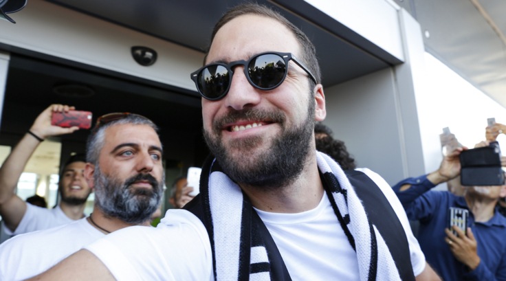 Juventus, Higuain: «Qui per la Champions»