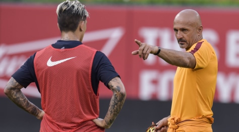 Roma, primo allenamento a Saint Louis: recuperato Perotti