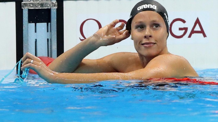 Nuoto: Ledecky già vola ma Fede c'è Nuoto: Ledecky già vola ma Fede c'è